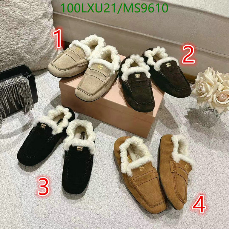 Miu Miu-Women Shoes Code: MS9610 $: 100USD