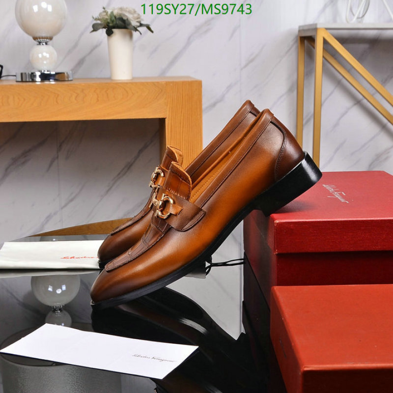 Ferragamo-Men shoes Code: MS9743 $: 119USD
