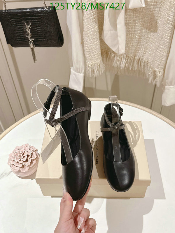 Brunello Cucinelli-Women Shoes Code: MS7427 $: 125USD