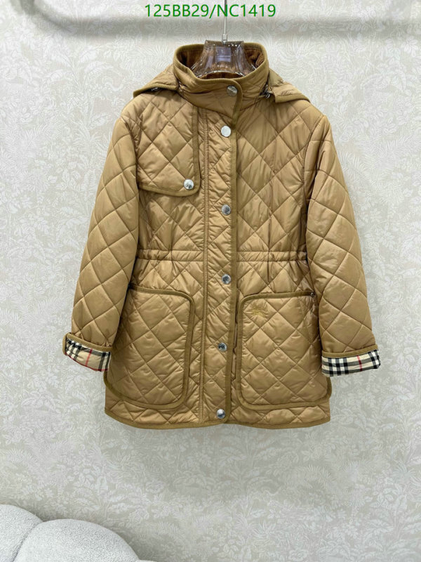 Burberry-Down jacket Women Code: NC1419 $: 125USD