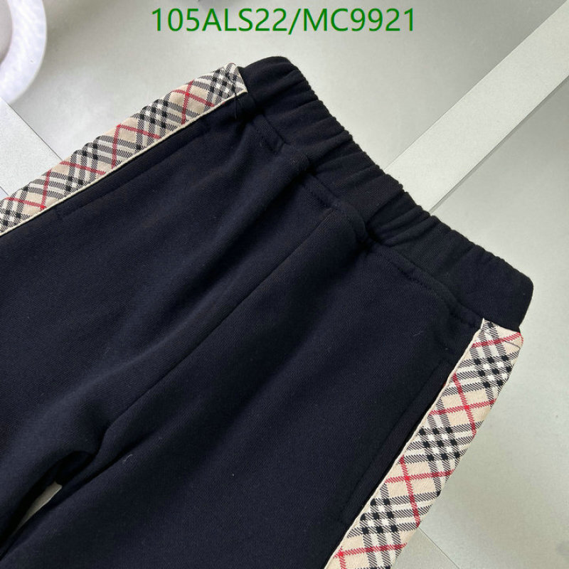Burberry-Kids Clothing Code: MC9921 $: 105USD