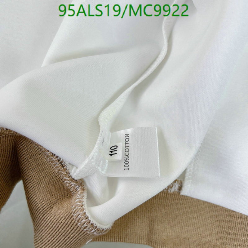 Burberry-Kids Clothing Code: MC9922 $: 95USD