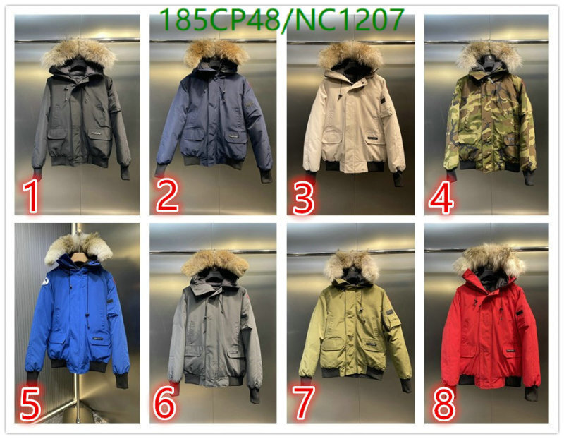 Canada Goose-Down jacket Men Code: NC1207 $: 185USD