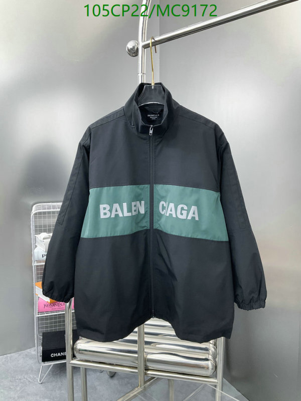 Balenciaga-Clothing Code: MC9172 $: 105USD