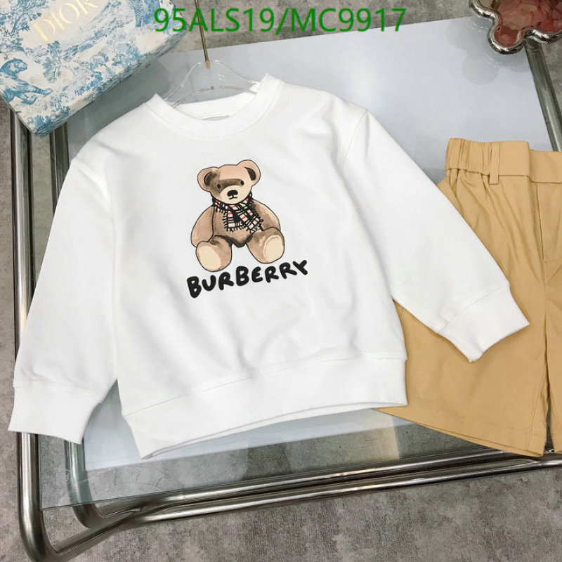 Burberry-Kids Clothing Code: MC9917 $: 95USD