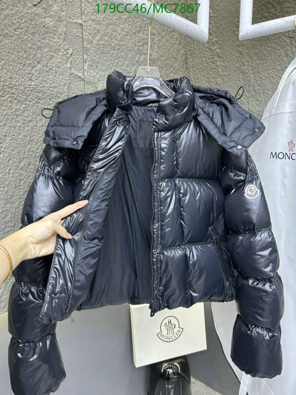 Moncler-Down jacket Women Code: MC7867 $: 179USD