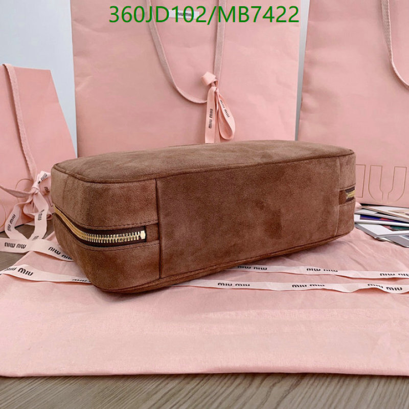 Miu Miu-Bag-Mirror Quality Code: MB7422 $: 360USD