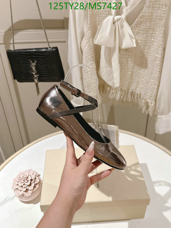 Brunello Cucinelli-Women Shoes Code: MS7427 $: 125USD