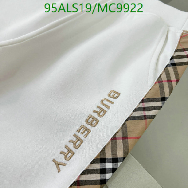 Burberry-Kids Clothing Code: MC9922 $: 95USD