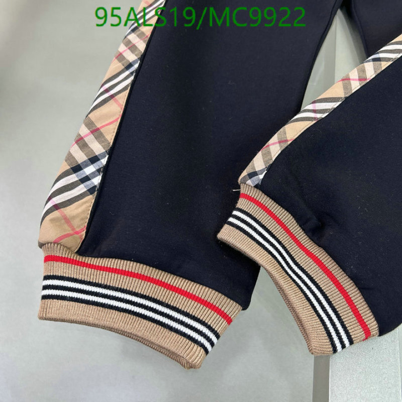 Burberry-Kids Clothing Code: MC9922 $: 95USD