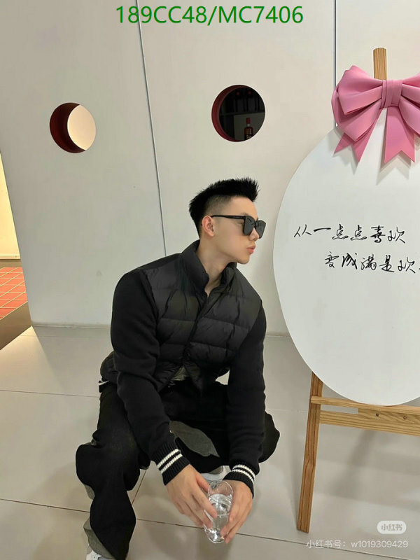 Moncler-Down jacket Men Code: MC7406 $: 189USD