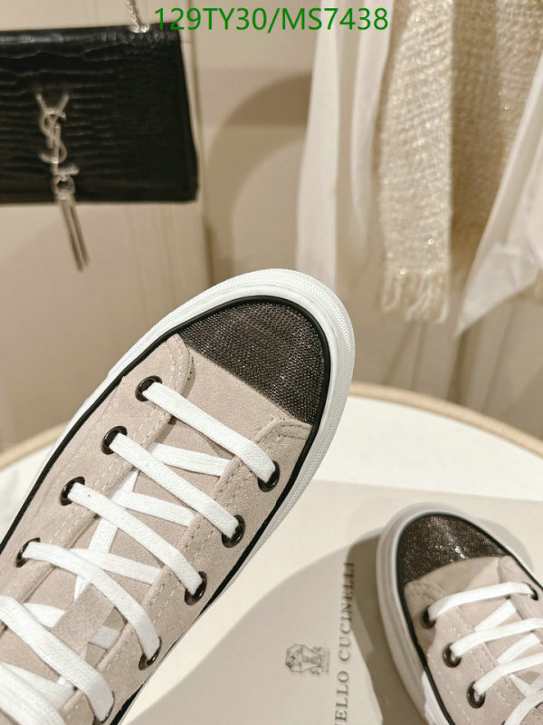 Brunello Cucinelli-Women Shoes Code: MS7438 $: 129USD
