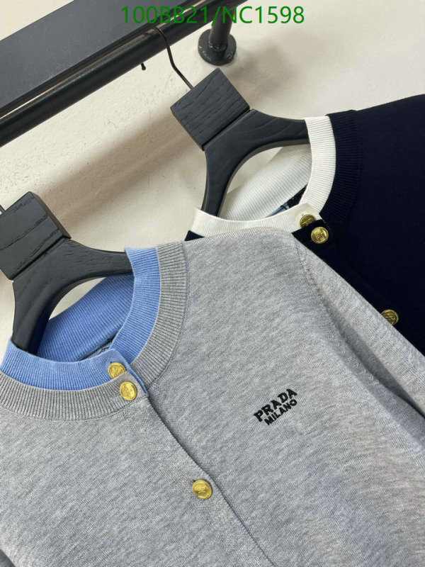 Prada-Clothing Code: NC1598 $: 100USD