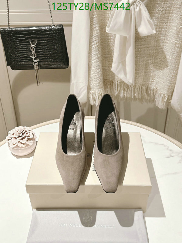 Brunello Cucinelli-Women Shoes Code: MS7442 $: 125USD