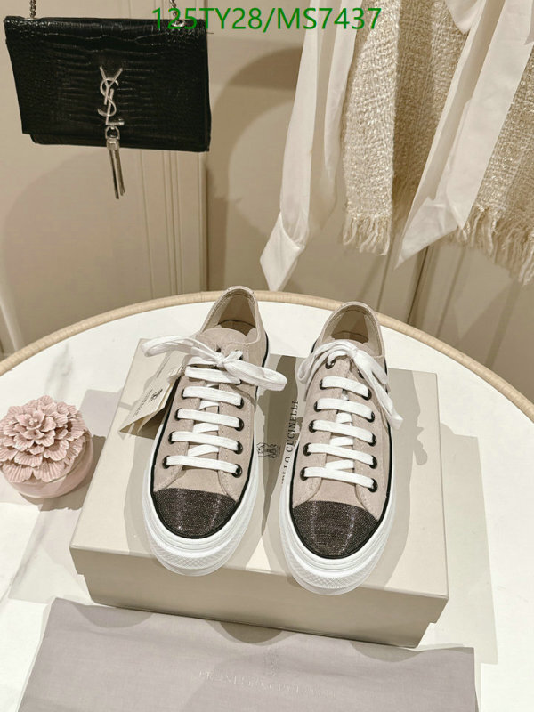 Brunello Cucinelli-Women Shoes Code: MS7437 $: 125USD