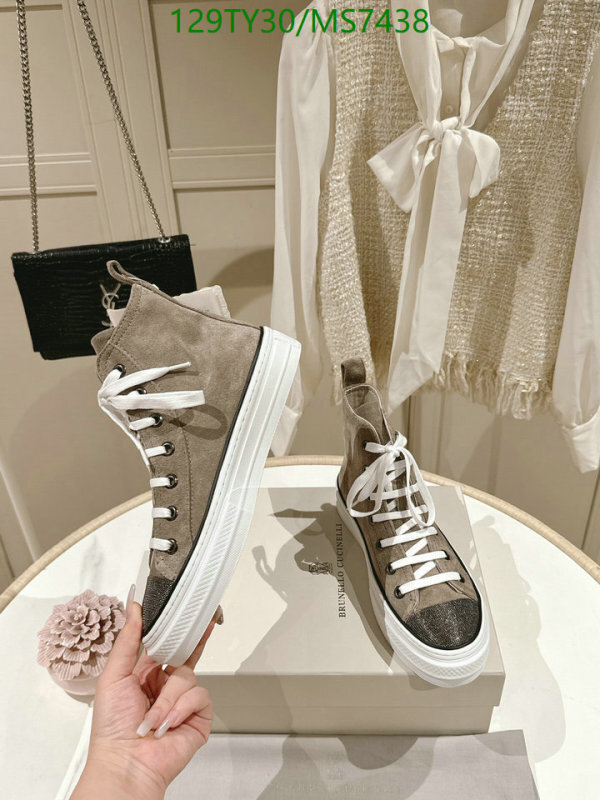 Brunello Cucinelli-Women Shoes Code: MS7438 $: 129USD