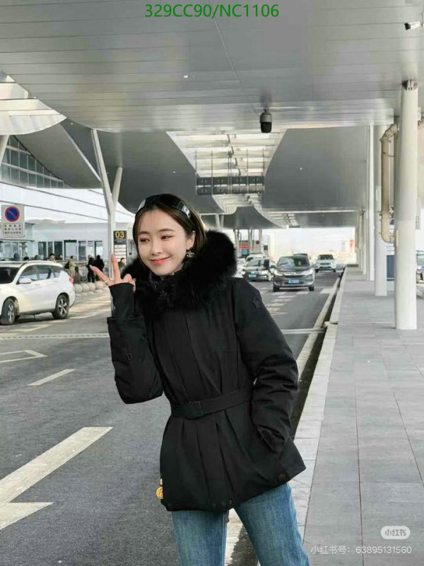 Moncler-Down jacket Women Code: NC1106 $: 329USD