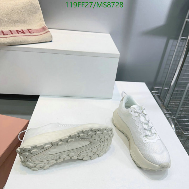 Miu Miu-Women Shoes Code: MS8728 $: 119USD