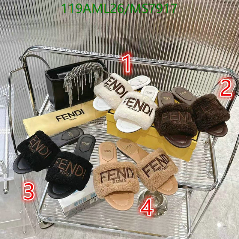 Fendi-Women Shoes Code: MS7917 $: 119USD