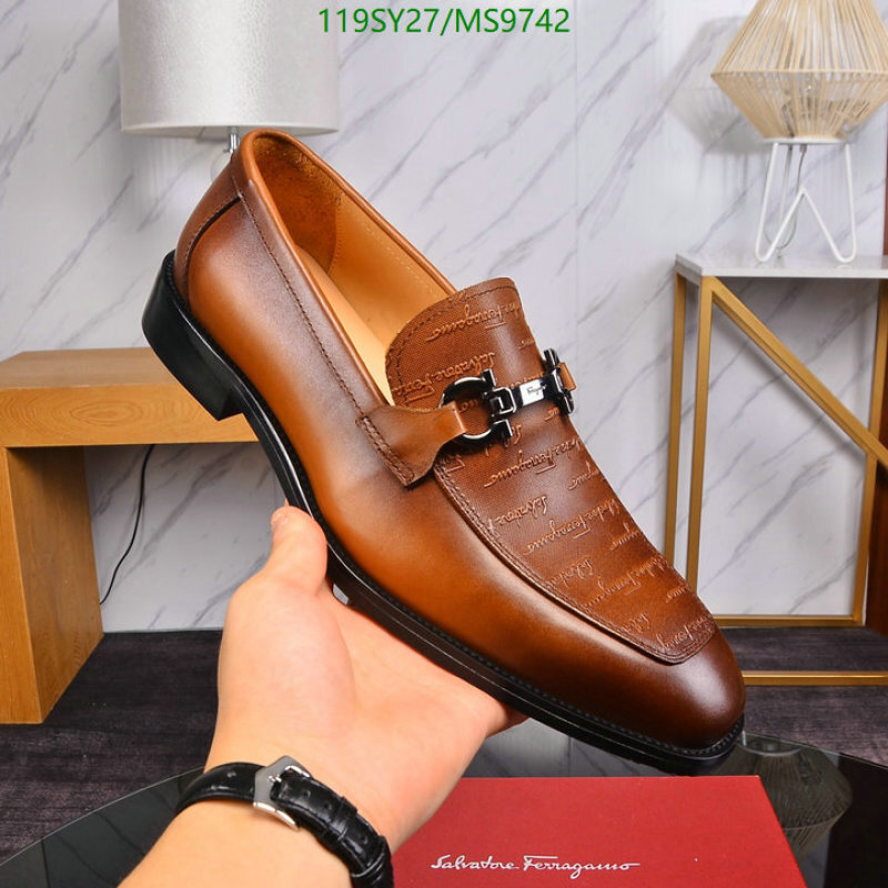 Ferragamo-Men shoes Code: MS9742 $: 119USD