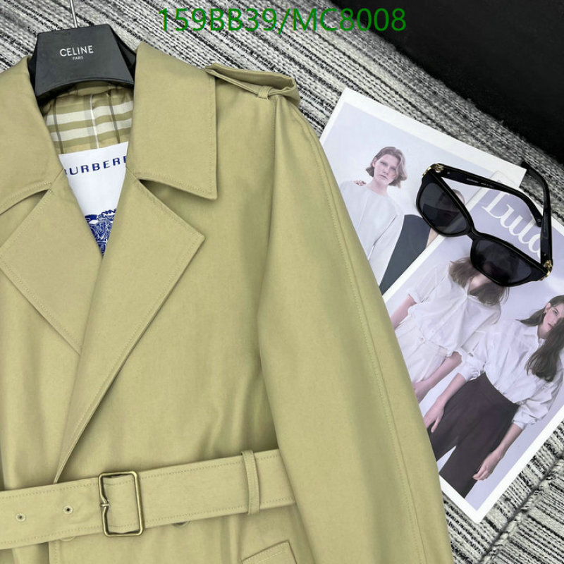 Burberry-Clothing Code: MC8008 $: 159USD