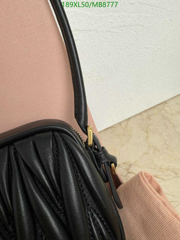 Miu Miu-Bag-Mirror Quality Code: MB8777 $: 189USD