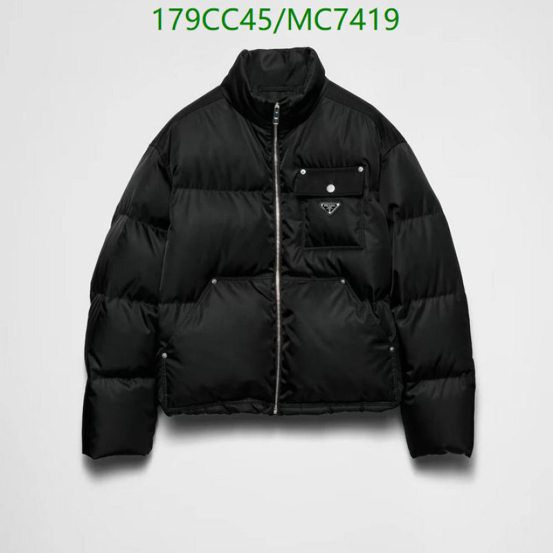 Prada-Down jacket Men Code: MC7419 $: 179USD