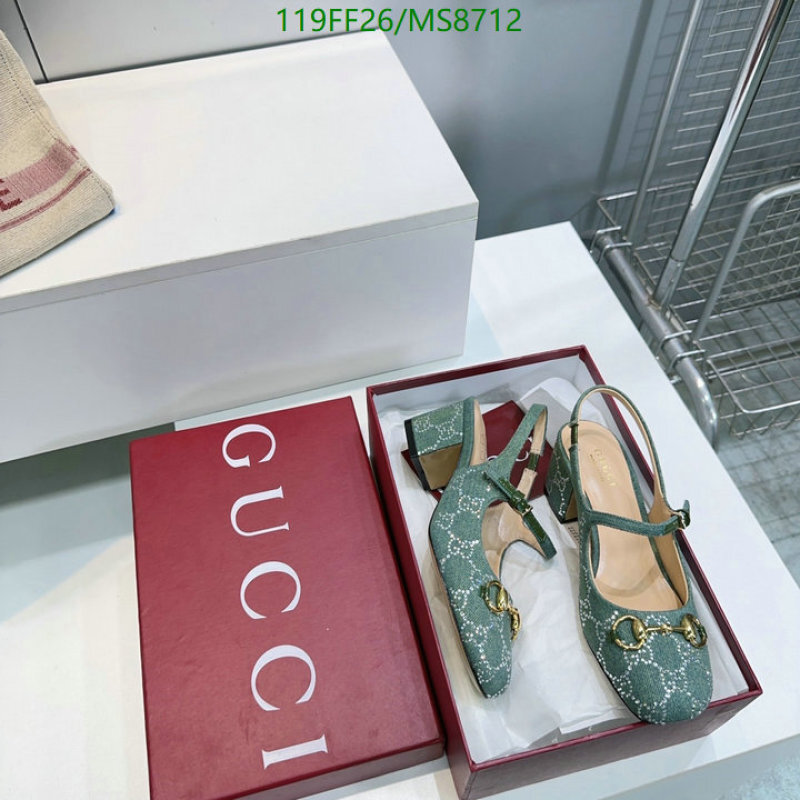 Gucci-Women Shoes Code: MS8712 $: 119USD