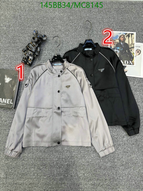 Prada-Clothing Code: MC8145 $: 145USD