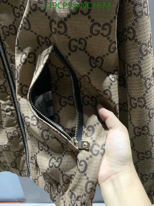 Gucci-Clothing Code: NC1672 $: 219USD