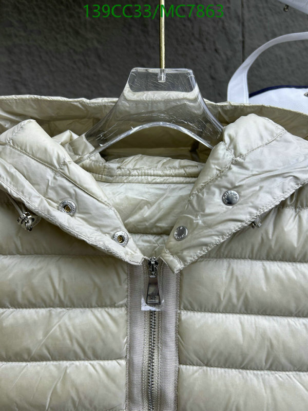 Moncler-Down jacket Women Code: MC7863 $: 139USD