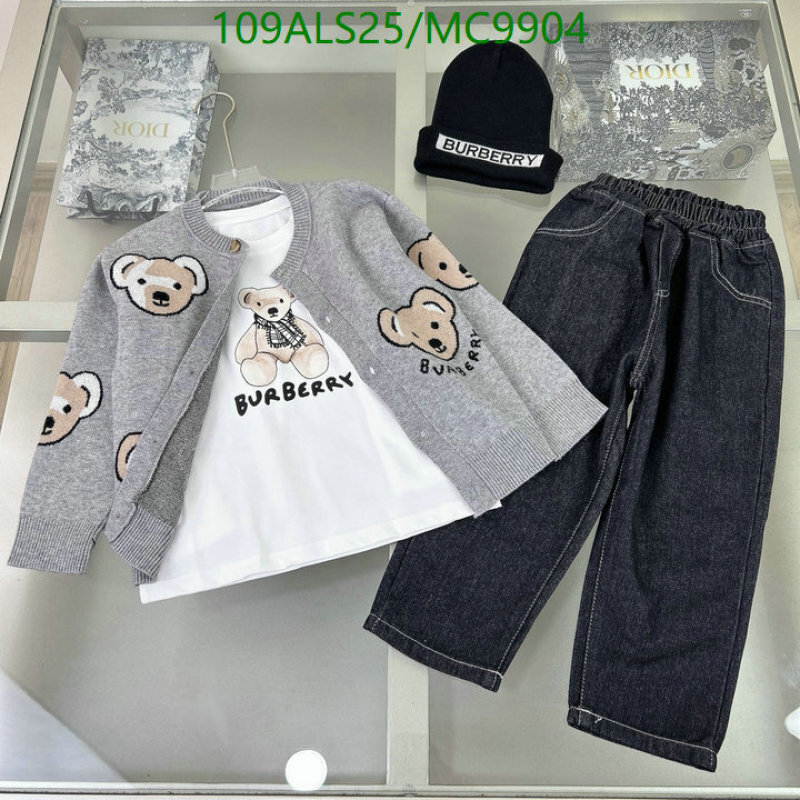 Burberry-Kids Clothing Code: MC9904 $: 109USD