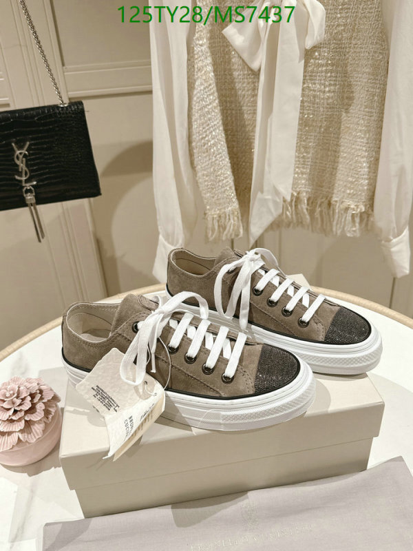 Brunello Cucinelli-Women Shoes Code: MS7437 $: 125USD