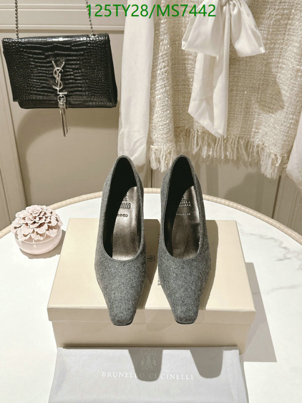 Brunello Cucinelli-Women Shoes Code: MS7442 $: 125USD