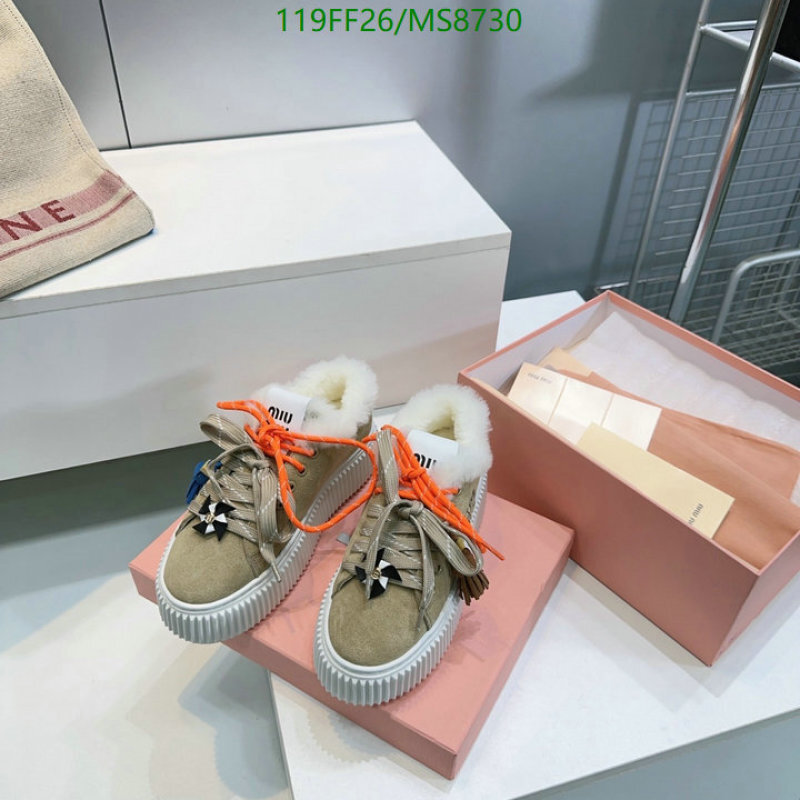 Miu Miu-Women Shoes Code: MS8730 $: 119USD