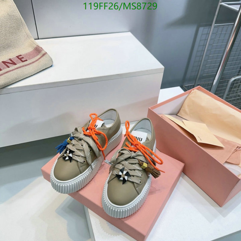 Miu Miu-Women Shoes Code: MS8729 $: 119USD