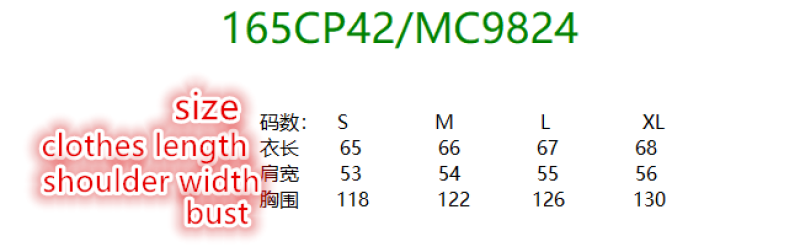 LV-Clothing Code: MC9824 $: 165USD