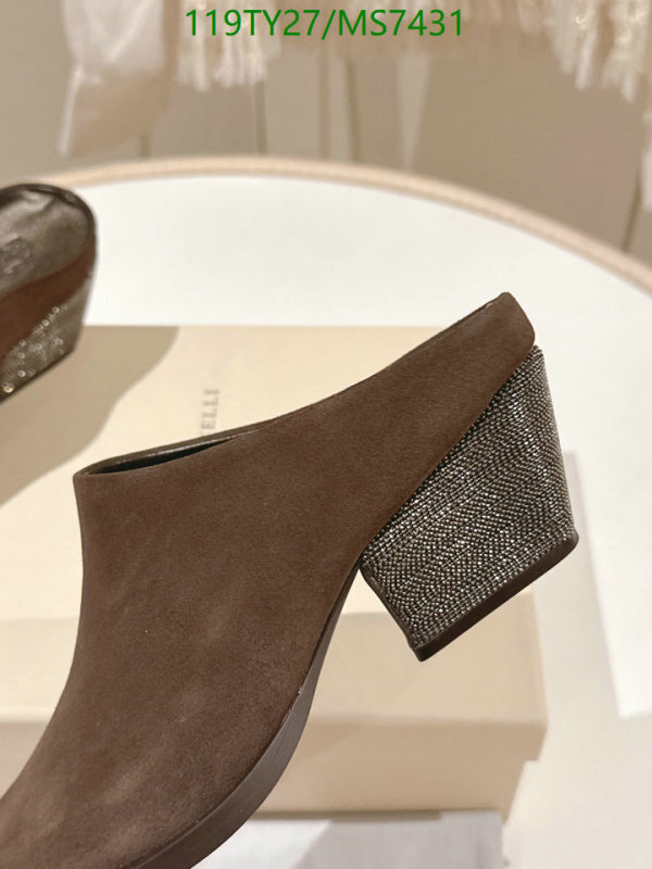 Brunello Cucinelli-Women Shoes Code: MS7431 $: 119USD
