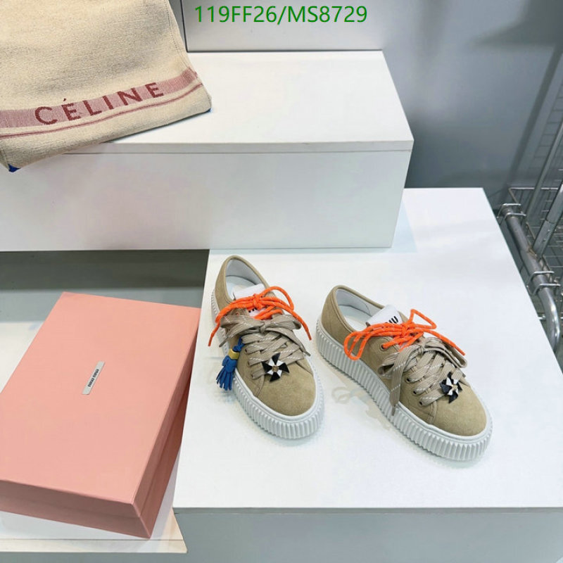 Miu Miu-Women Shoes Code: MS8729 $: 119USD