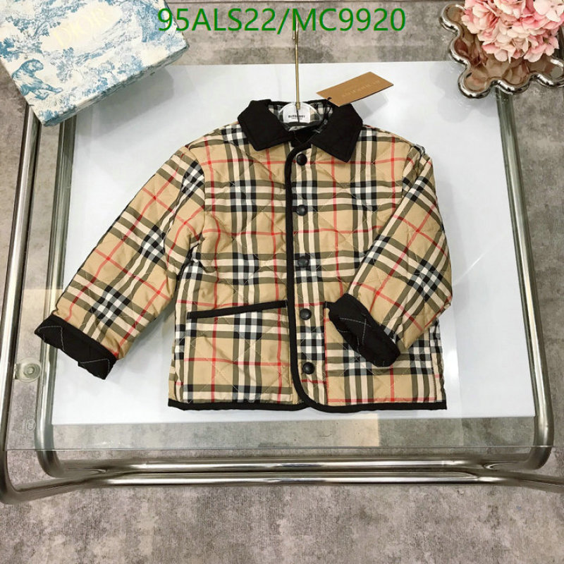 Burberry-Kids Clothing Code: MC9920 $: 95USD