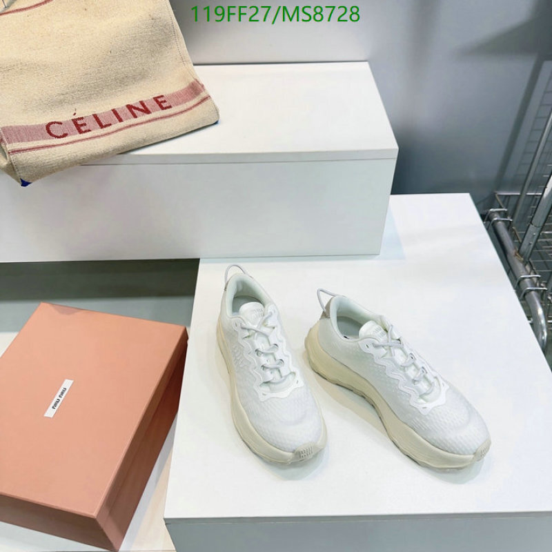 Miu Miu-Women Shoes Code: MS8728 $: 119USD