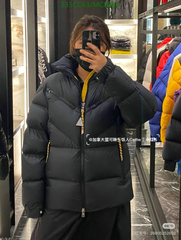 Moncler-Down jacket Women Code: MC8864 $: 235USD
