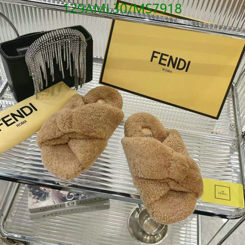 Fendi-Women Shoes Code: MS7918 $: 129USD
