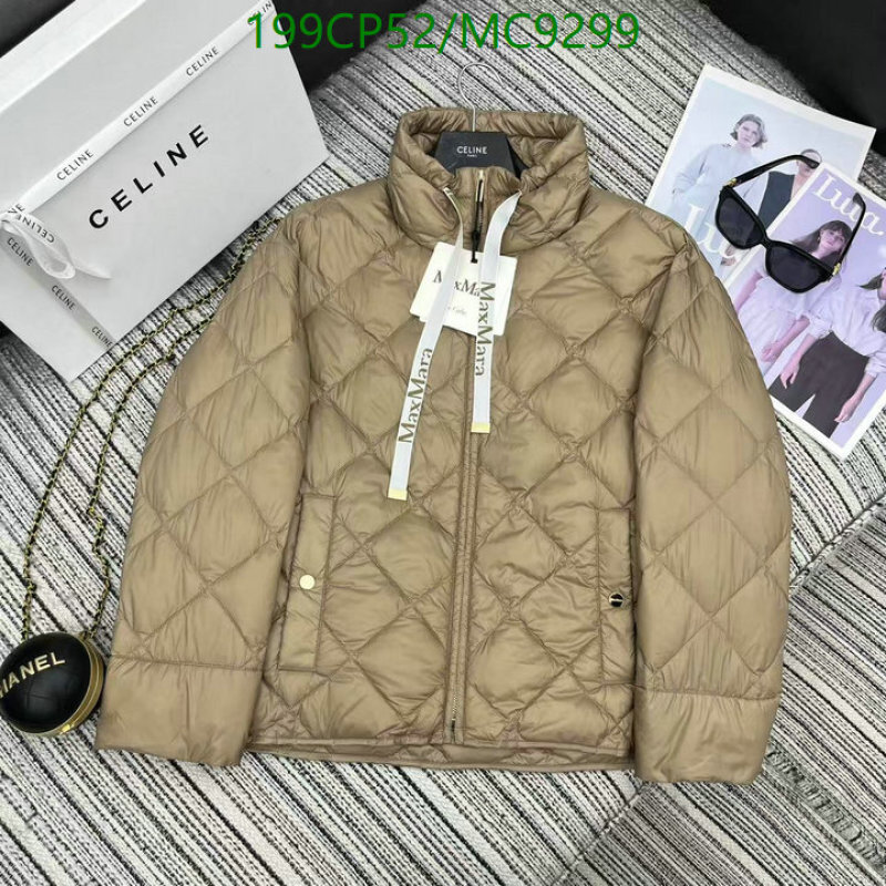MaxMara-Down jacket Women Code: MC9299 $: 199USD