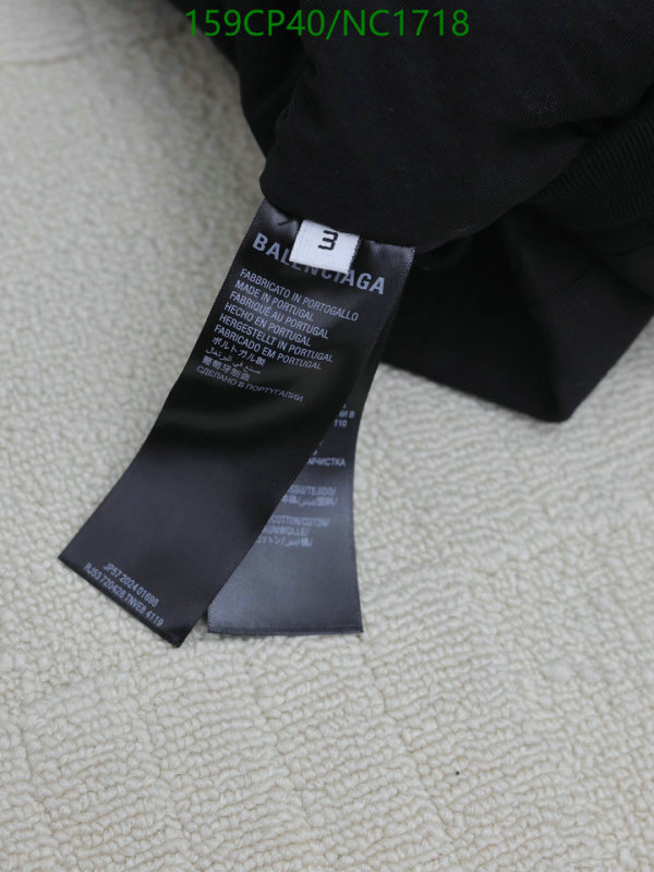 Balenciaga-Clothing Code: NC1718 $: 159USD
