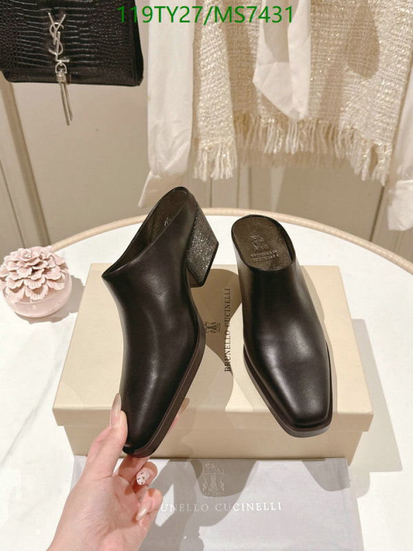 Brunello Cucinelli-Women Shoes Code: MS7431 $: 119USD