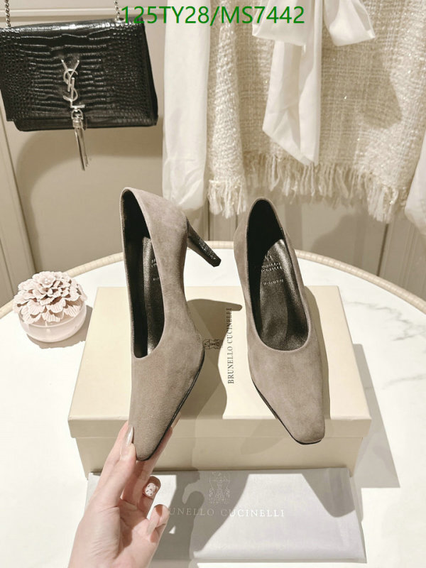 Brunello Cucinelli-Women Shoes Code: MS7442 $: 125USD