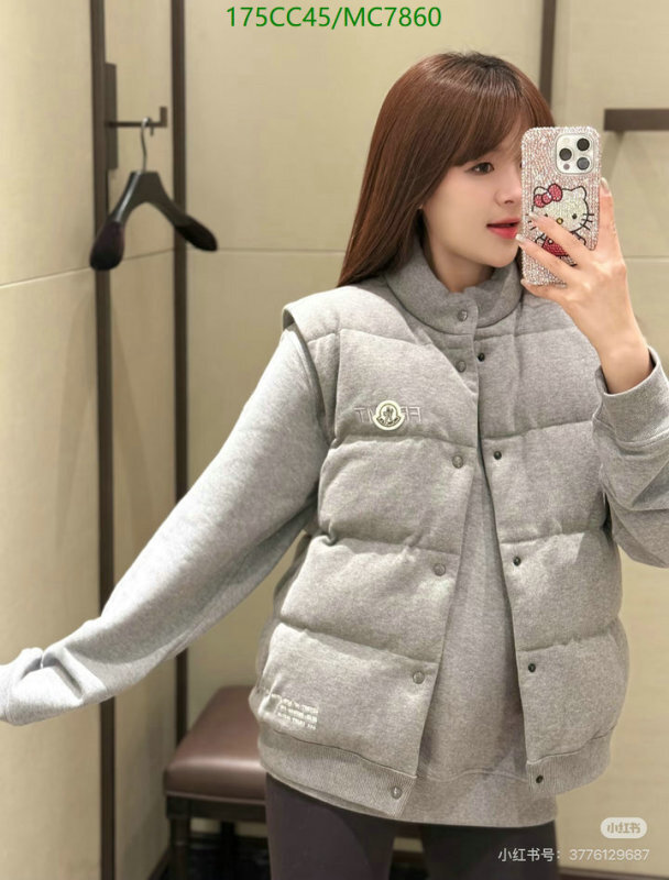 Moncler-Down jacket Women Code: MC7860 $: 175USD
