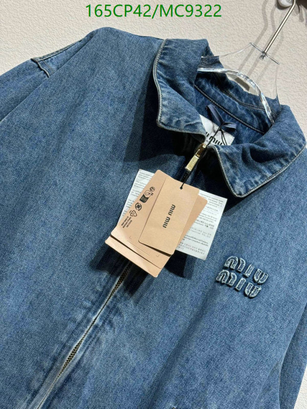 MIUMIU-Clothing Code: MC9322 $: 165USD