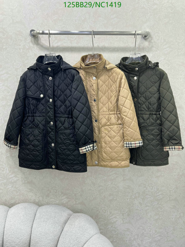 Burberry-Down jacket Women Code: NC1419 $: 125USD